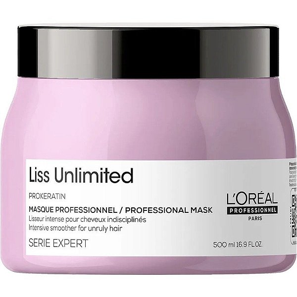 Máscara Capilar L'Oréal Liss Unlimited Serie Expert - 500mL