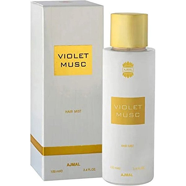 Perfume Capilar Ajmal Violet Musc névoa para Cabelos 100mL - Feminino