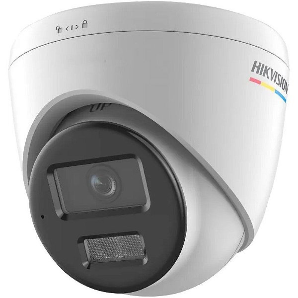 Câmera de Segurança IP Hikvision DS-2CD1327G2H-LIU 2MP 2.8mm Turret (ColorVU)