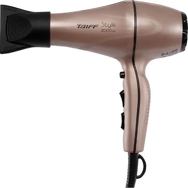 Secador de Cabelo Taiff Profissional Style 2000W Cobre Rosé 110V 50-60Hz