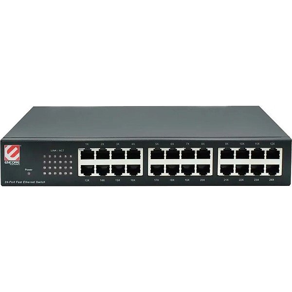 Switch Encore ENH924-CX 24 Portas 10/100Mbps