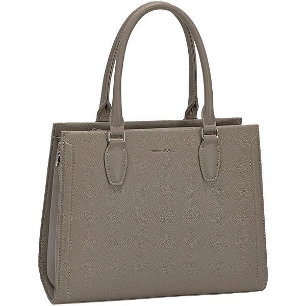 Bolsa Feminina David Jones CM7651 Taupe Quente