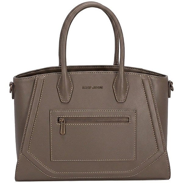 Bolsa Feminina David Jones CM7737 Cogumelo