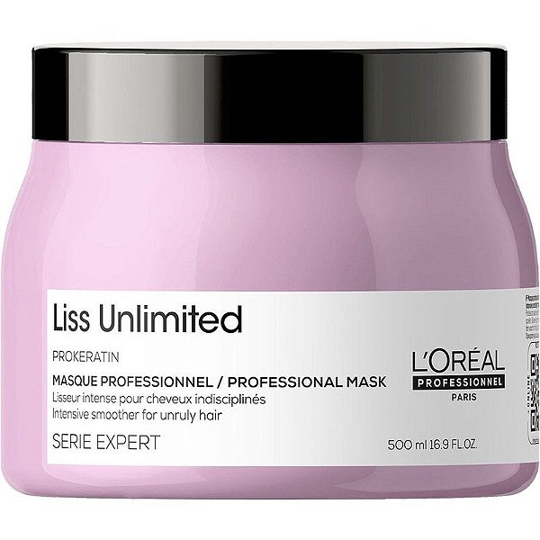 Máscara Capilar L'Oréal Liss Unlimited Serie Expert - 500mL