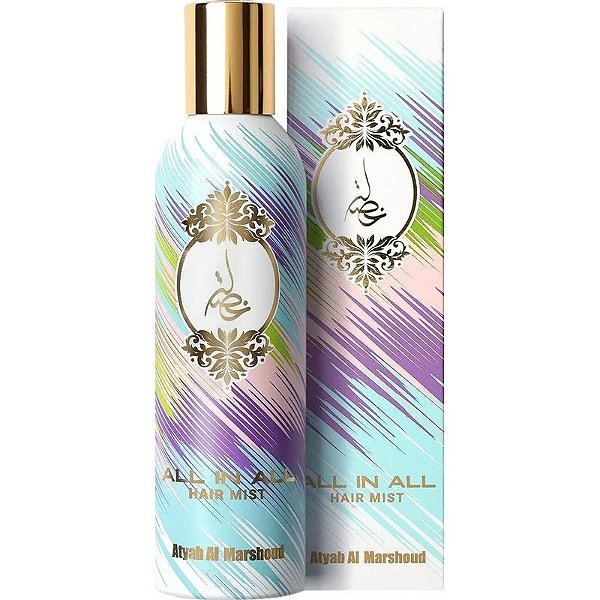 Névoa Capilar Atyab Al Marshoud All In All 125mL - Unissex