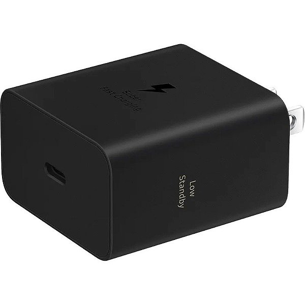 Carregador de Parede Samsung EP-T6010NBEGCA 60W USB-C Bivolt 50-60Hz Preto