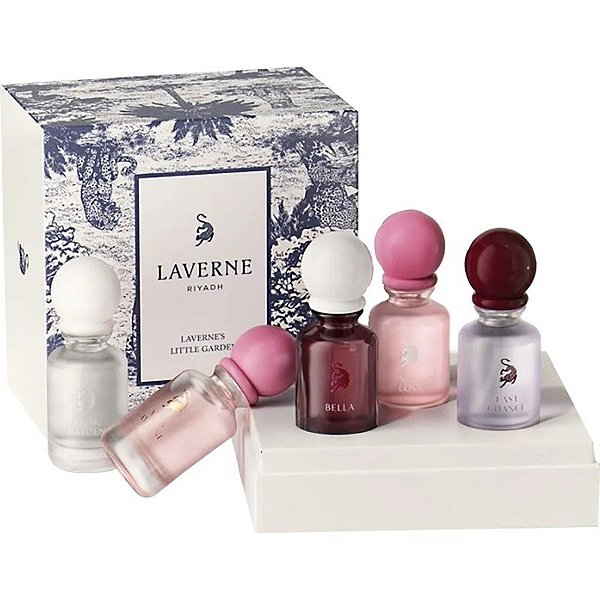 Kit Perfume Laverne Riyadh Little Garden Eau de Parfum 10mL x 5 - Feminino