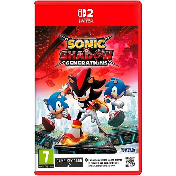 Jogo Sonic X Shadow Generations - Nintendo Switch 2