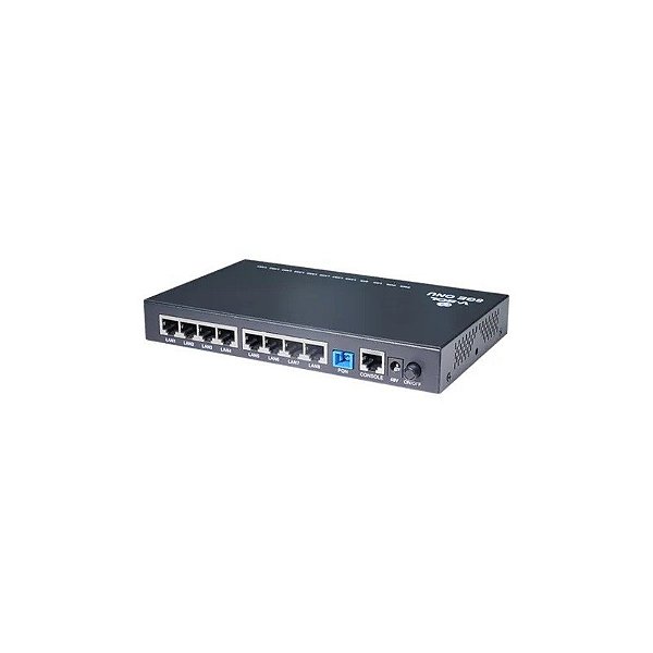 GPON/EPON XPON V2808-8GL-Pse Com 1*XPON+8GE POE AC/DC Roteador ONU F.