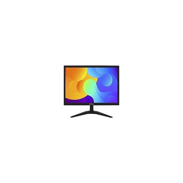 Monitor FTX Q1901 M19VHDBZL 19" WXGA+ LCD 75Hz / 5ms - Preto