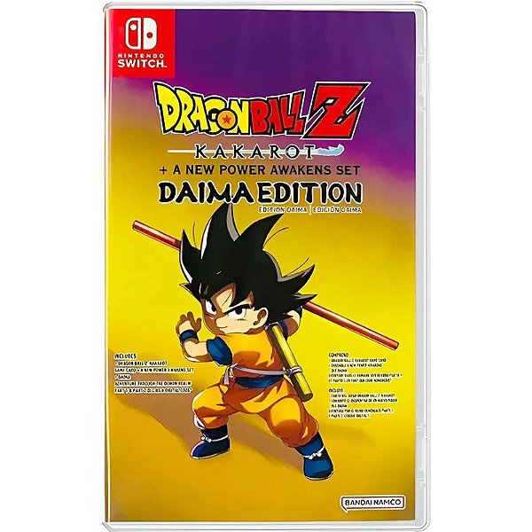 Jogo Dragon Ball Z Kakarot Daima Edition - Nintendo Switch