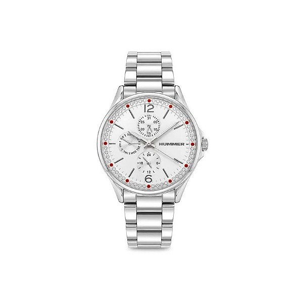 Relógio Feminino Analógico Hummer WH2-224466 Prateado