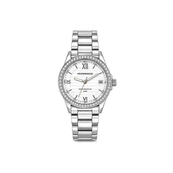 Relógio Feminino Analógico Hummer WH2-224446 Prateado