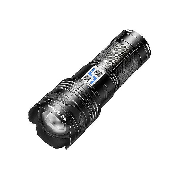 Lanterna LED Smiling Shark SD-5998 - Preto