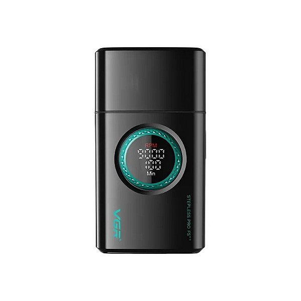 Aparelho de Barbear VGR Voyager V-377 Recarregável - Preto