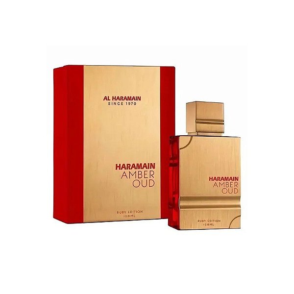 Perfume Al Haramain Amber Oud Ruby Edition Eau de Parfum Unissex 100ML