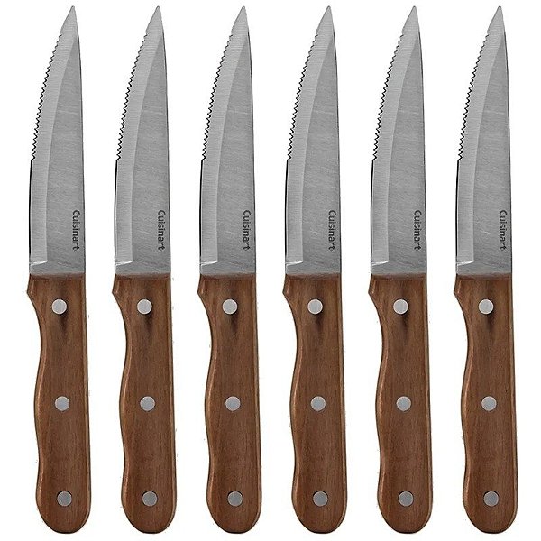 Jogo de Facas Cuisinart C55W-S6STK (6 Unidades)