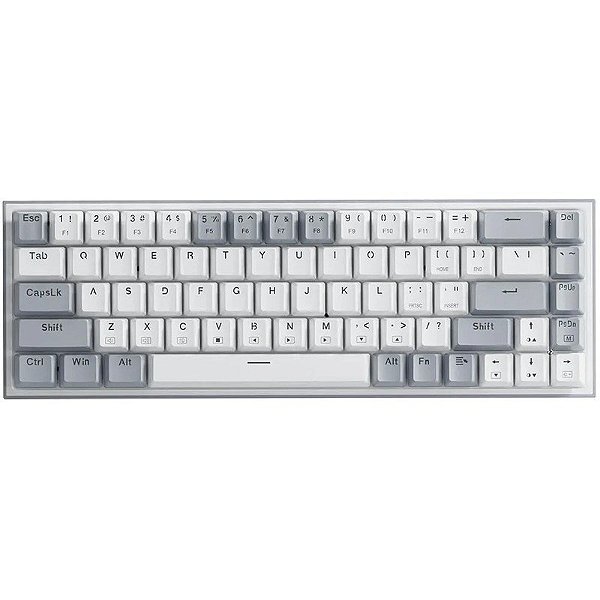 Teclado Gamer Redragon Castor K631WG-RGB (Inglês - com Cabo) Switch Red