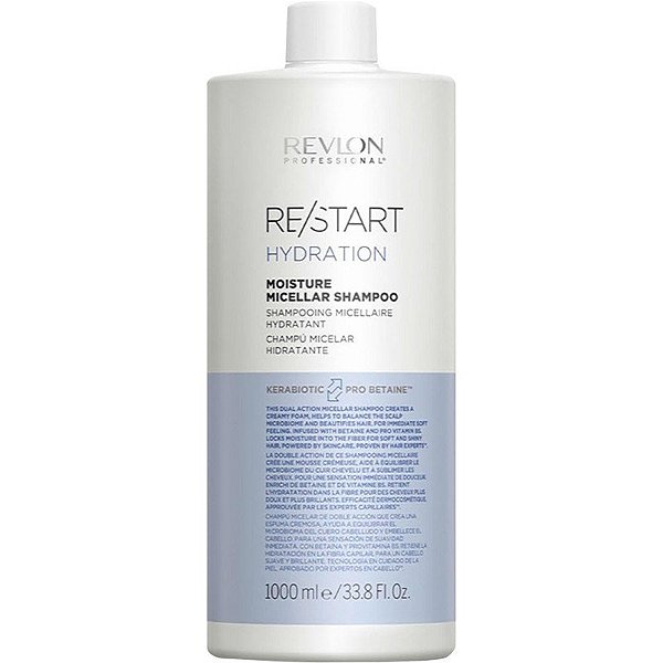 Champú Revlon Re/Start Hydration Moisture Micellar - 1L