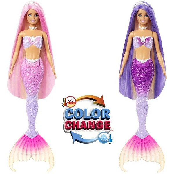 Muñeca Sirena Barbie Mattel - HRP97