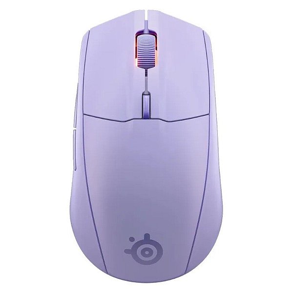 Mouse Gamer SteelSeries Rival 3 Gen 2 62689 - Roxo (Sem Fio)