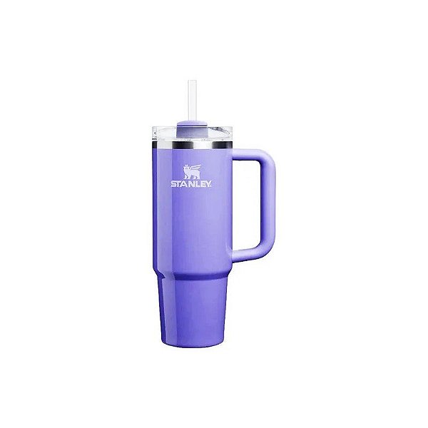 Copo Térmico Stanley The Flowstate Quencher H2.0 Tumbler 10-10827-792 - 887ml - com Canudo - Dahlia Shimmer