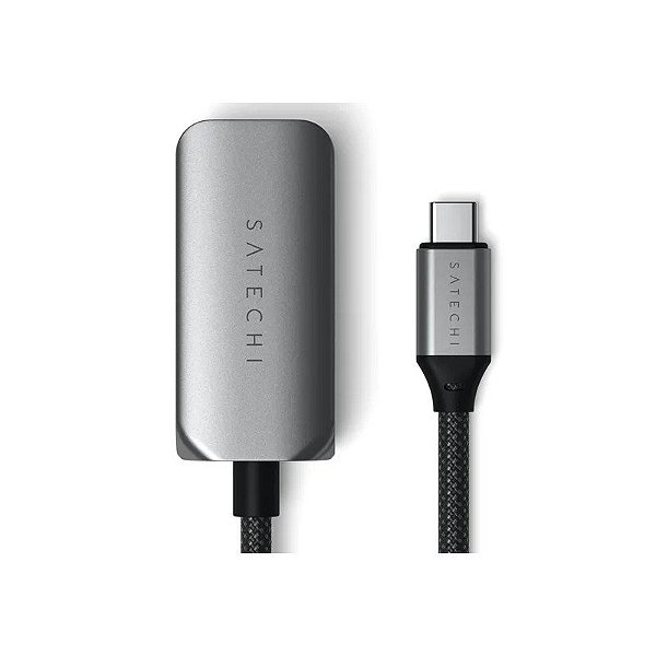 Adaptador USB-C 2.5 Gigabit Ethernet Satechi ST-AE25M - Cinza Espacial
