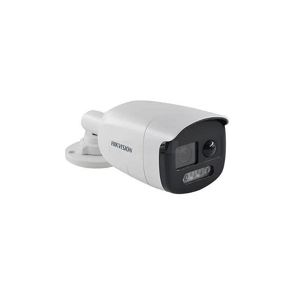 Câmera Bullet Hikvision DS-2CE12DF3T-Pirxos 2MP 2.8MM Sirene