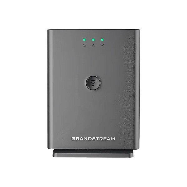 Estação Base IP Voip Sem Fio Grandstream DP-752 para Telefone - Preto
