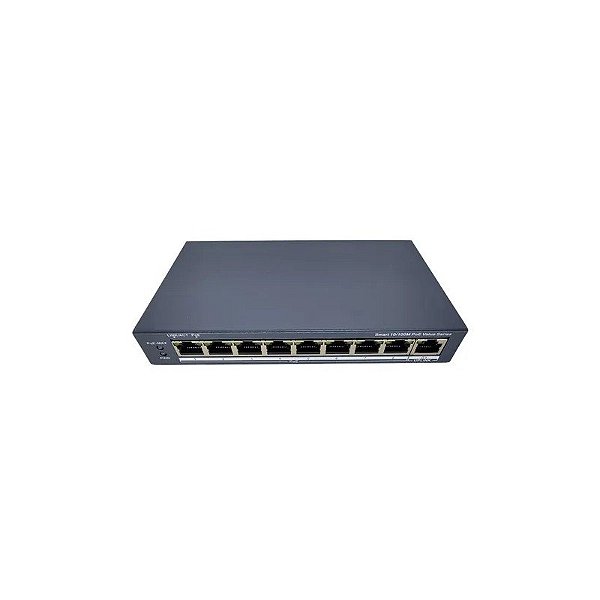 Hubswitch Hikvision 08P 10/100MBPS 1GE Poe DS-3E1309P-Ei/M