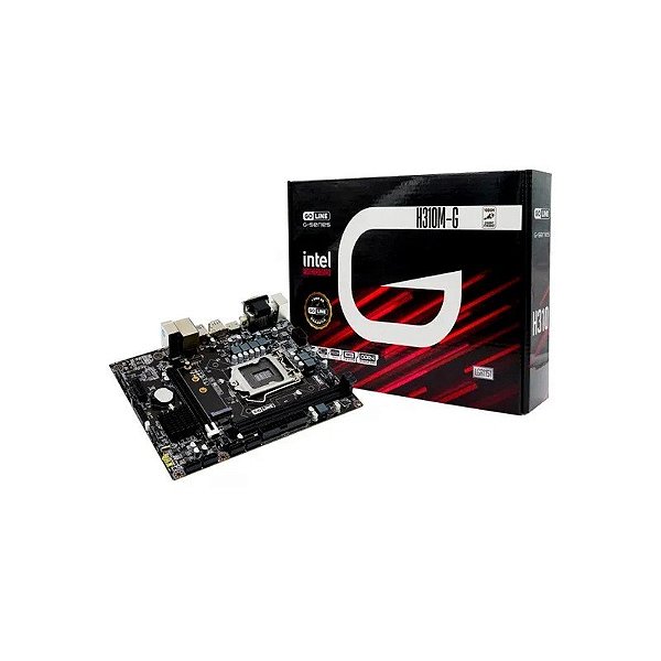 Placa-mãe MB 1151 Goline GL-H310M-G DDR4 HDMI/DVI/VGA/USB3.0