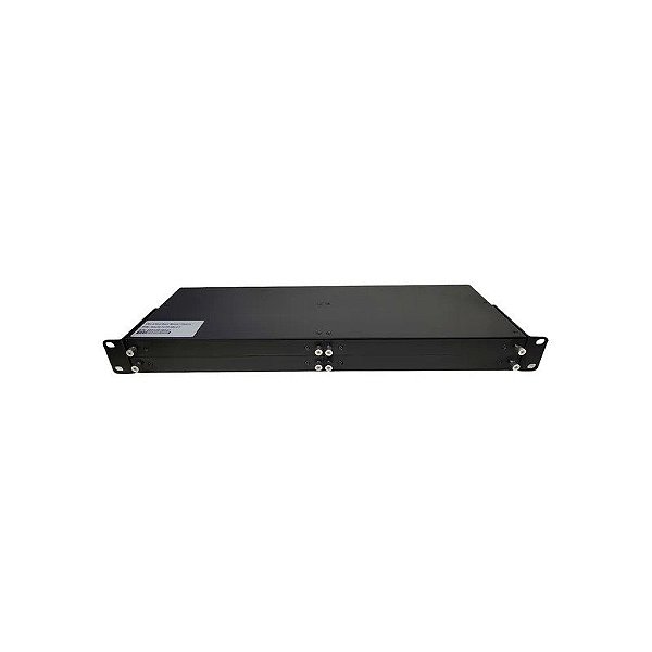Suporte para Chassis Mux Demux 1RU RACK-1U19-4 4 Slots