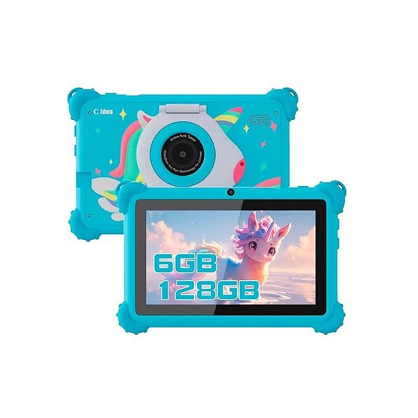 Tablet Infantil C Idea CM88 7" Android 12 Azul