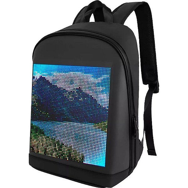 Mochila LED Biosled Loy-T2 - Preta
