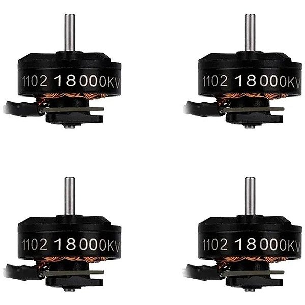 Motor Betafpv 1102-18000KV sem Escovas (4 peças)