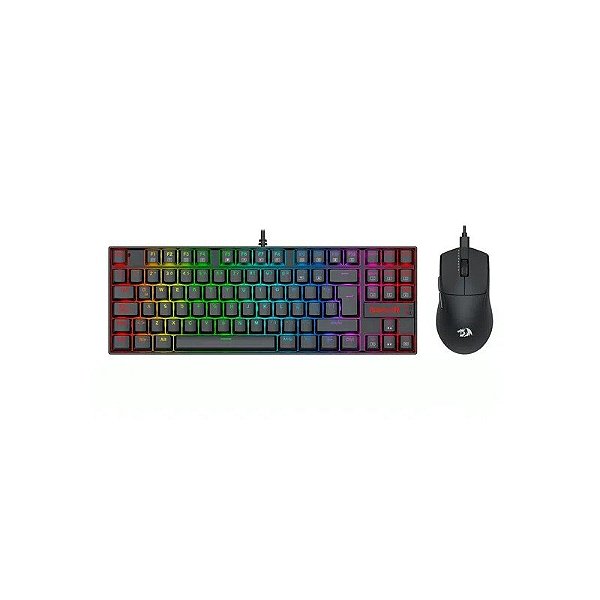 Kit Gamer Redragon Teclado K552RGB-SP + Mouse M724 - S145-SP