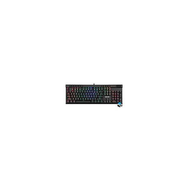 Teclado Gamer Mecânico Redragon K580RGB Vata USB / RGB / Azul / Inglês - Preto