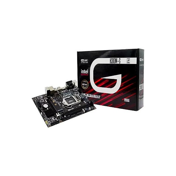 Placa Mãe Goline H310M-G DDR4 Socket 1151 Chipset H310 Gigabit - (1 Ano de Garantia)