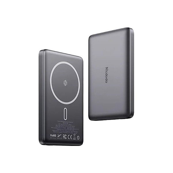 Carregador Portátil Sem Fio Mcdodo MC-4651 Magnético 10000MAh 20W - Preto