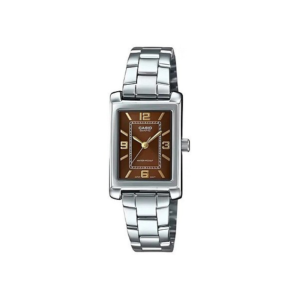 Relógio Casio LTP-1234DD-5ADF Analógico/Digital Unissex - Preto/Borgonha