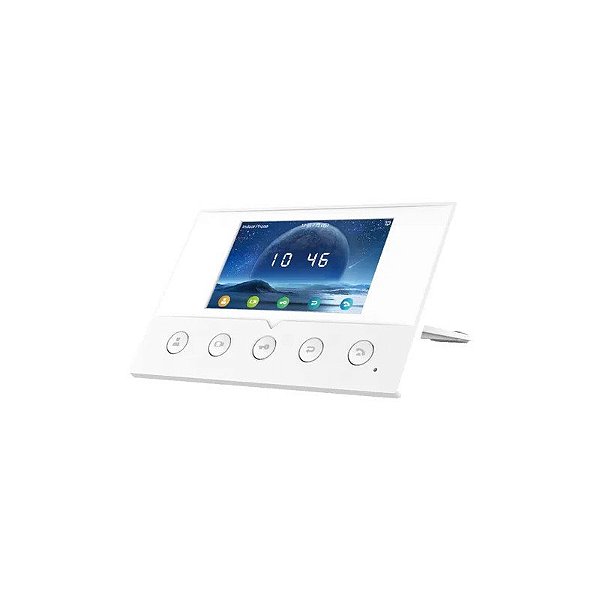 Monitor IP Colorido Fanvil Interfone IP Wifi I51W 4 Sip 4.3" Linux
