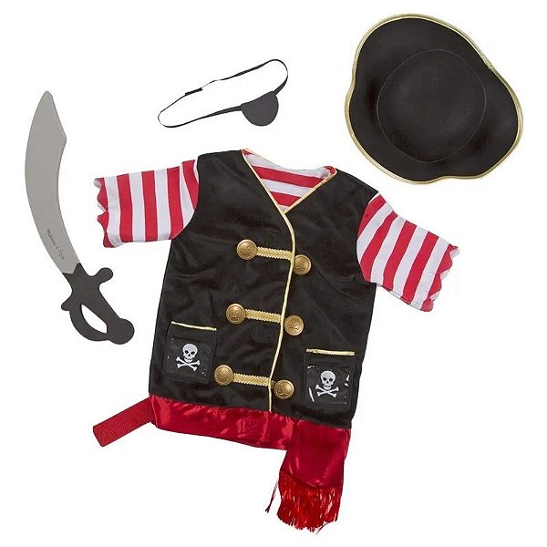 Fantasia de Pirata Melissa & Doug 14848