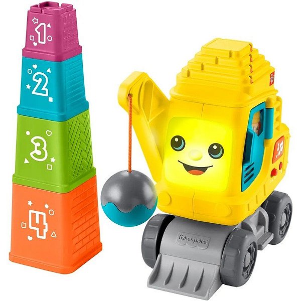 Guindaste Aprenda a Contar Fisher-Price - HWY63