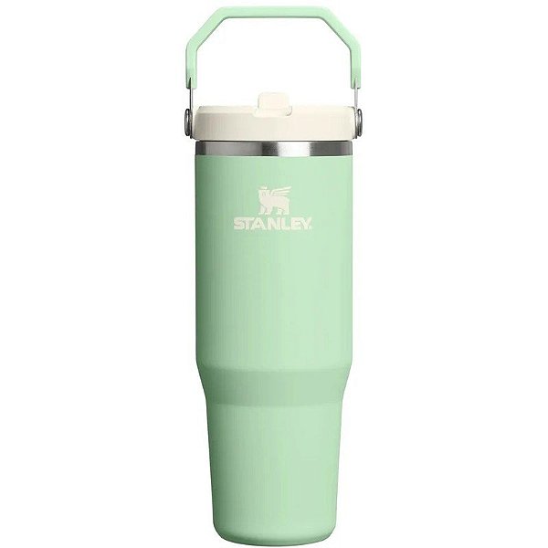 Garrafa Térmica Stanley Flip Straw Tumbler 10-12043-313 (887ml) Pistache