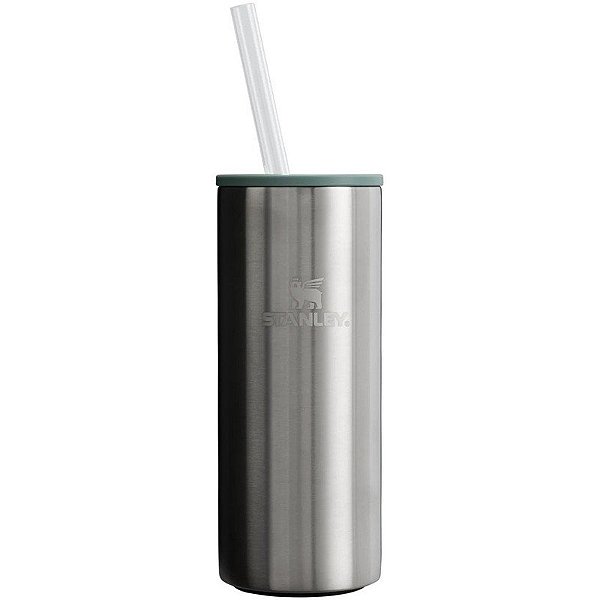 Porta-latas Térmico Stanley Slim Can Cooler Cup 10-11721-095 (295mL) Aço Escovado