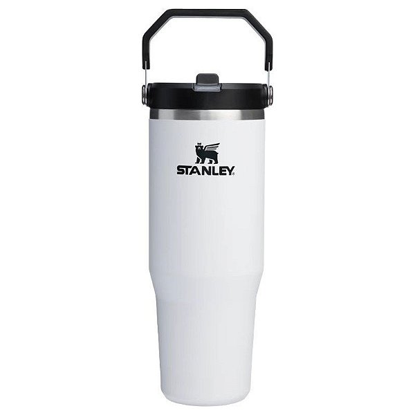 Garrafa Térmica Stanley Flip Straw Tumbler 10-12043-305 (887mL) Chalk