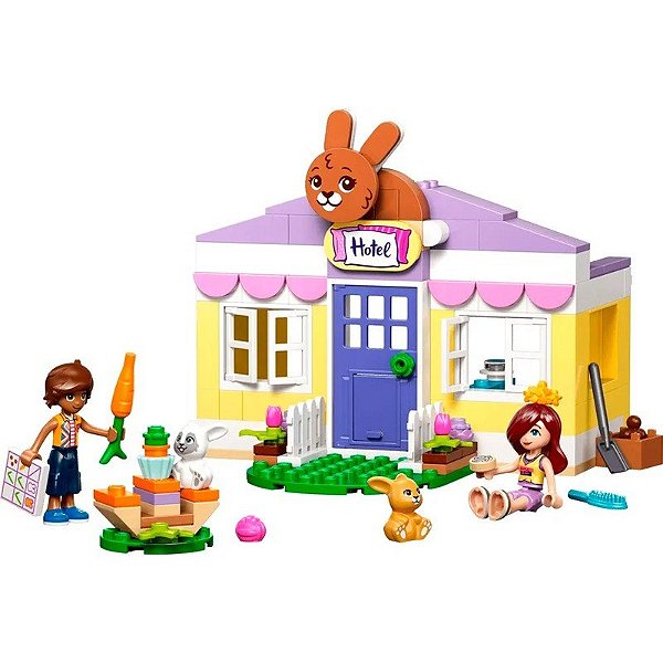 Hotel Coelho da Cidade do Coração do Lago Lego Friends - 42679 (161 peças)