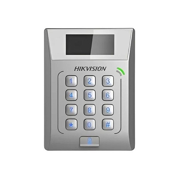 Terminal de acesso de cartão Hikvision DS-K1T802M - Prata