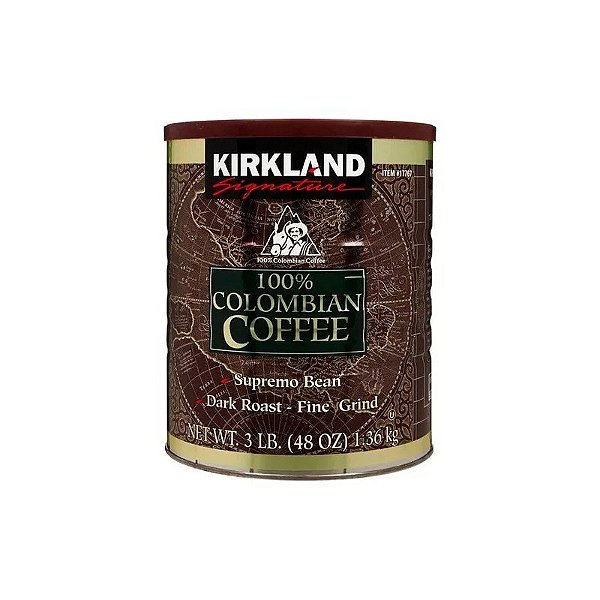 Café Kirkland 100% Colombiano Pote 1,36KG