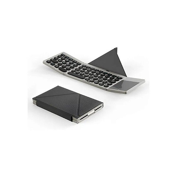 Teclado Touch Dux Ducis Ok Flip Series Triplo Dobrável - Preto